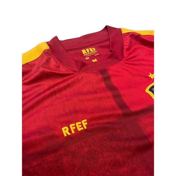 Spain RFEF National Team Red Soccer Jersey Official Licensed Men's Size Medium - Picture 3 of 8